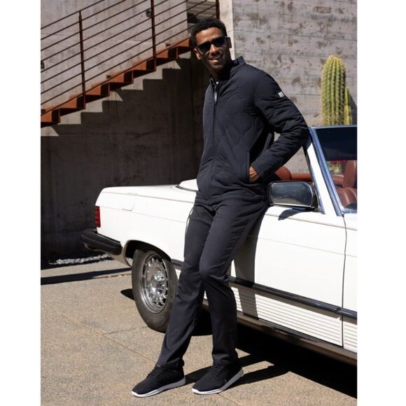 Travis Mathew OPEN TO CLOSE PANT in Size 36W x 32IS Color Heather Dark Gray - Picture 6 of 12